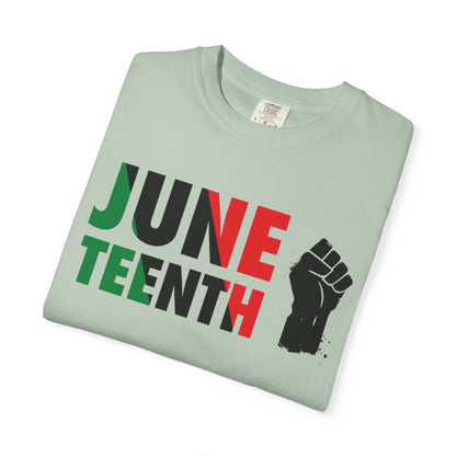 Juneteenth - Unisex Garment-Dyed T-shirt