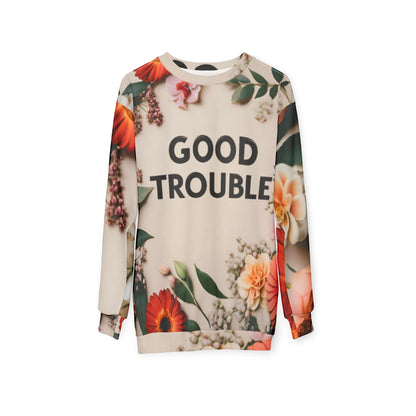 Good Trouble - Unisex Sweatshirt (AOP)