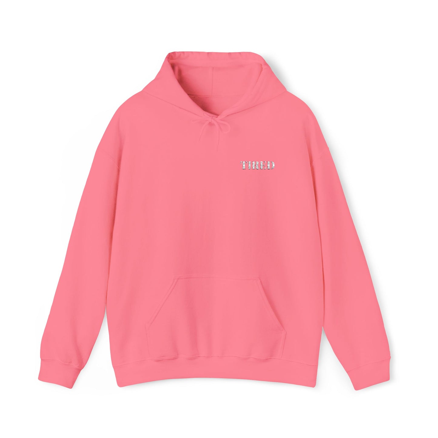 Tired Unisex Heavy Blend Hoodie, Protest streetwear, Resistance Loungewear, Funny Apparel Unisex