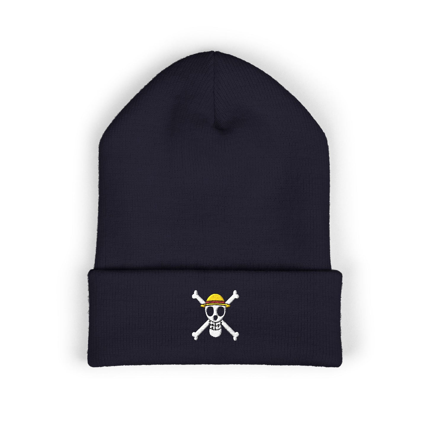 Straw Hat Pirates' Jolly Roger Embroidered Beanie Hat