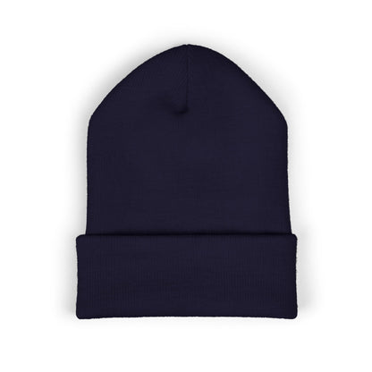 F ELON and the FELON Classic Cuffed Beanie, Embroidered Beanie Hat, Eco-Friendly Accessories, Winter Warm Hat, Political Headgear
