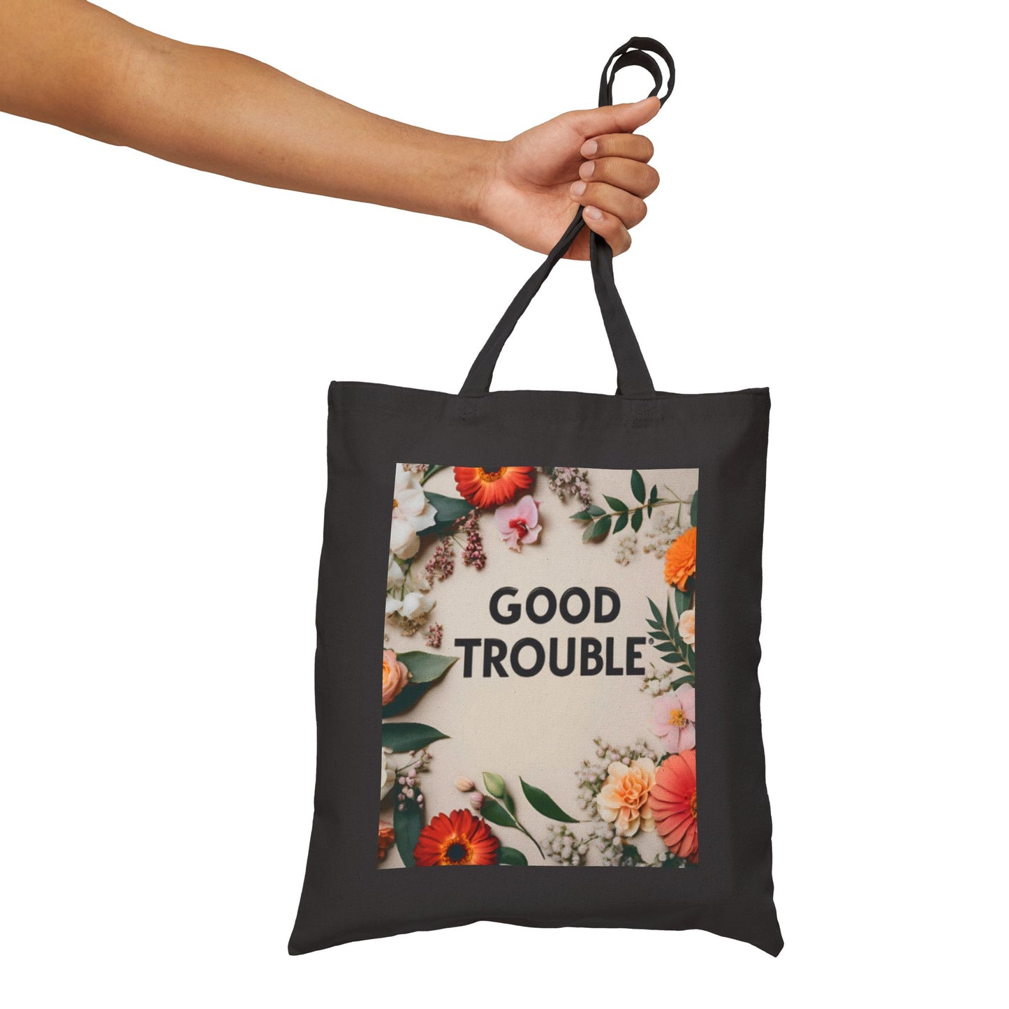 Good Trouble - Cotton Canvas Tote Bag