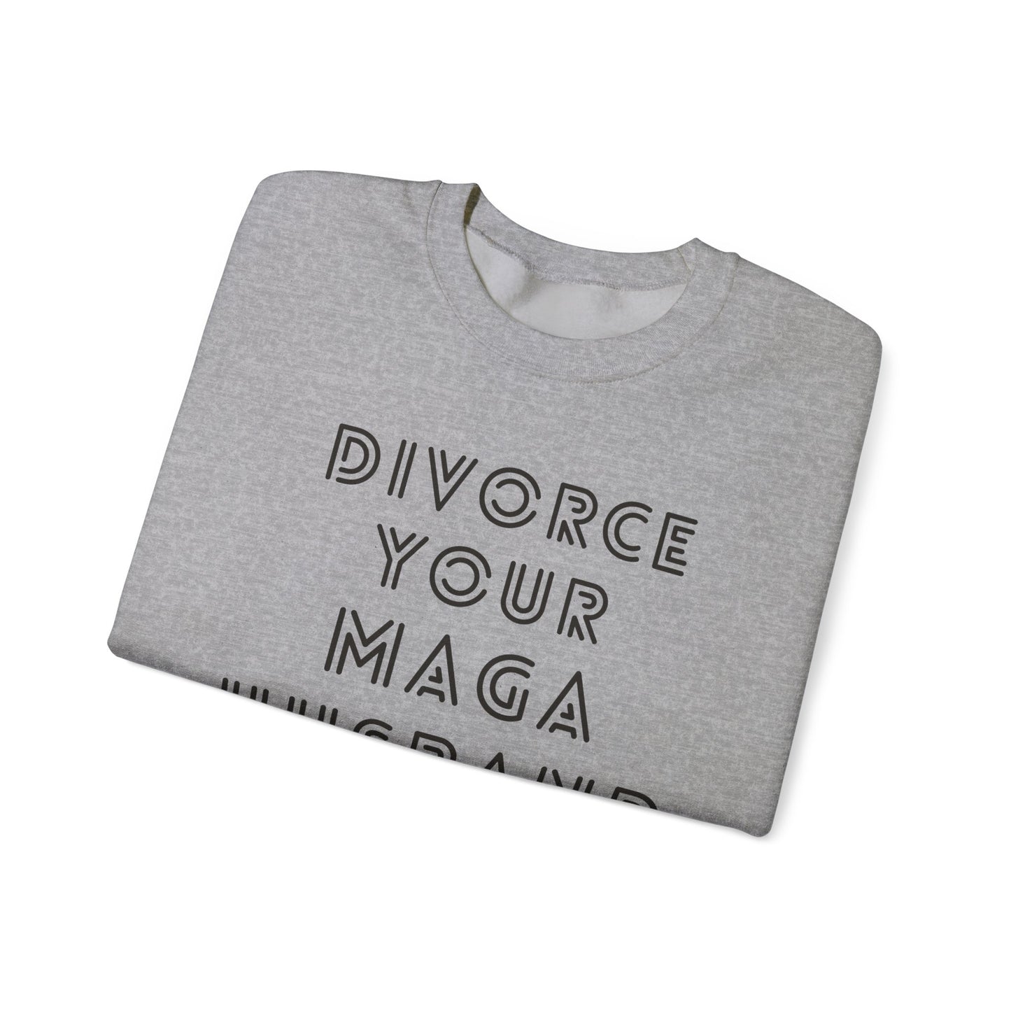Divorce Your Mean Husband Floral Crewneck Sweatshirt