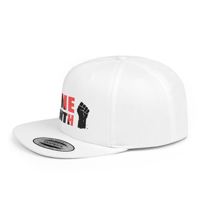 Juneteenth Embroidered Snapback Cap