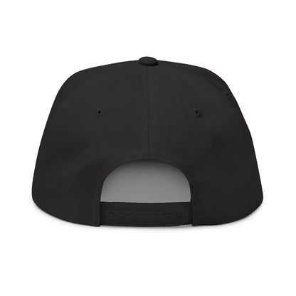 Embroidered Flat Bill Cap — "Divorce Your MAGA Husband" Statement Hat