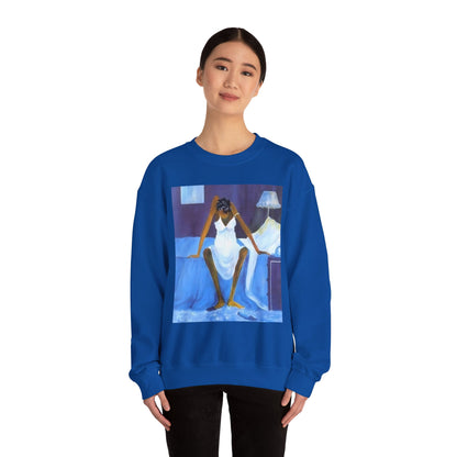 Tired - Unisex Heavy Blend™ Crewneck Sweatshirt