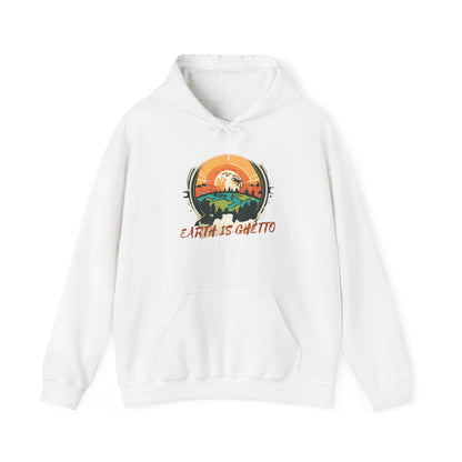 Earth is Ghetto - Unisex Heavy Blend™ Hooded Sweatshirt