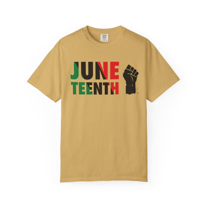 Juneteenth - Unisex Garment-Dyed T-shirt