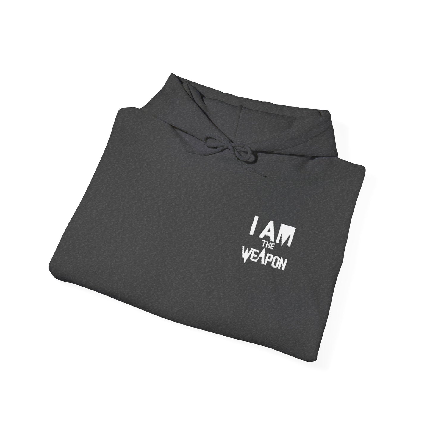 I Am The Weapon Unisex Heavy Blend Hooded Sweatshirt - Empowering Comfort for Every Occasion