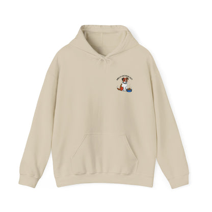 "Smells Like Doge Shit" Embroidered Unisex Heavy Blend Hooded Sweatshirt - Empowering Comfort for Every Occasion