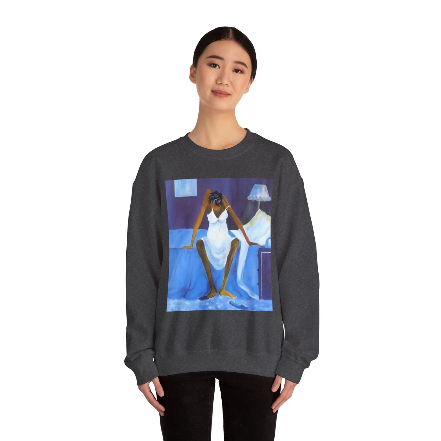 Tired - Unisex Heavy Blend™ Crewneck Sweatshirt