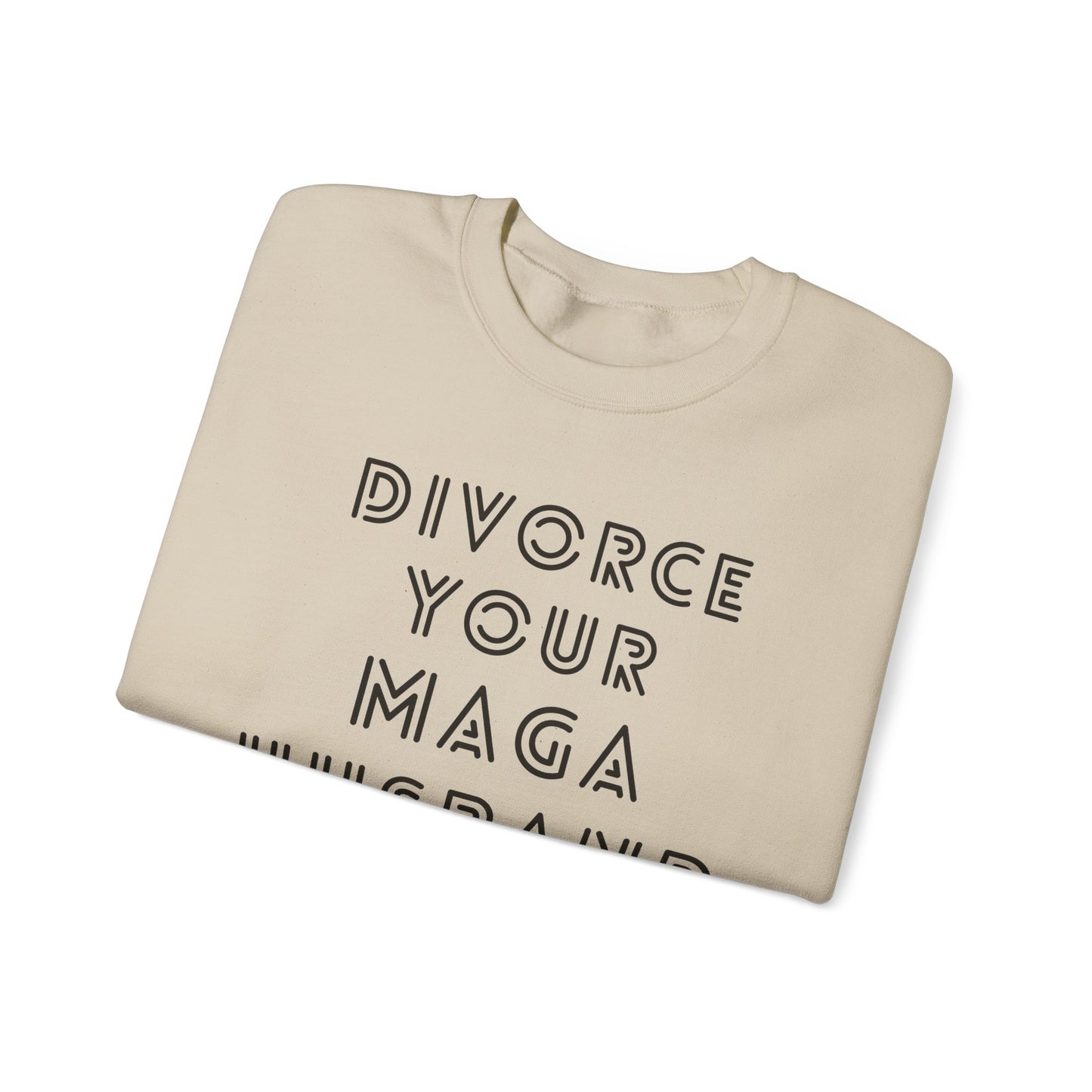 Divorce Your Mean Husband Floral Crewneck Sweatshirt