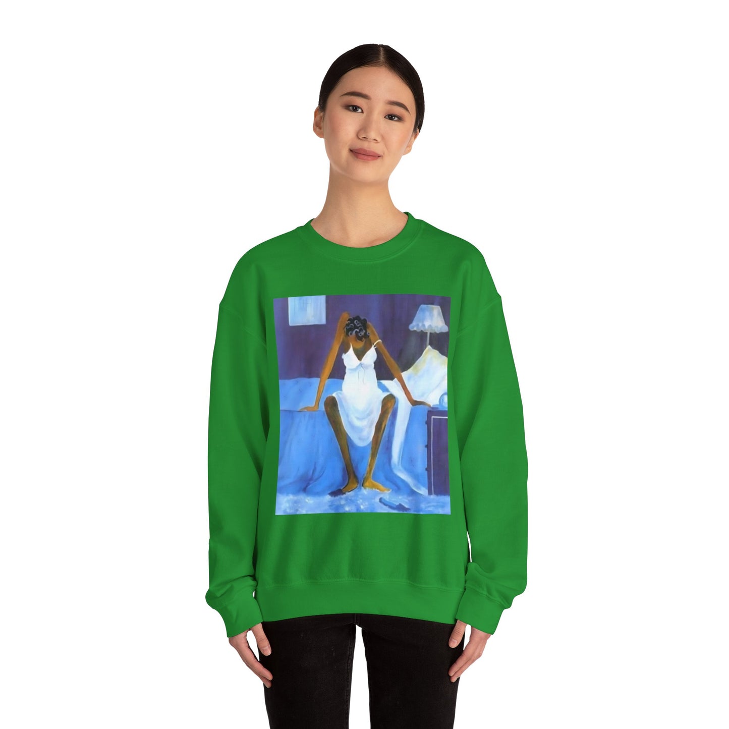 Tired - Unisex Heavy Blend™ Crewneck Sweatshirt