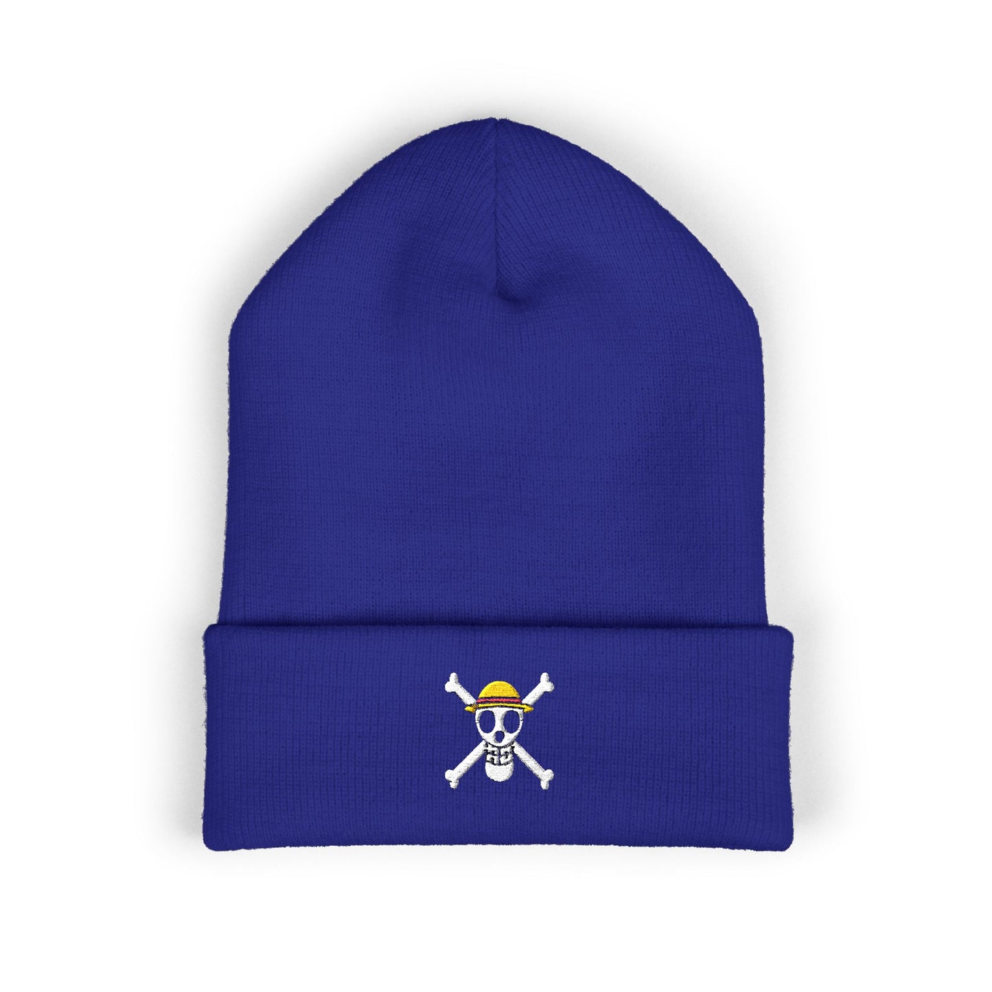 Straw Hat Pirates' Jolly Roger Embroidered Beanie Hat