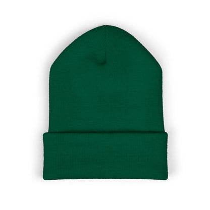 F ELON and the FELON Classic Cuffed Beanie, Embroidered Beanie Hat, Eco-Friendly Accessories, Political Headgear