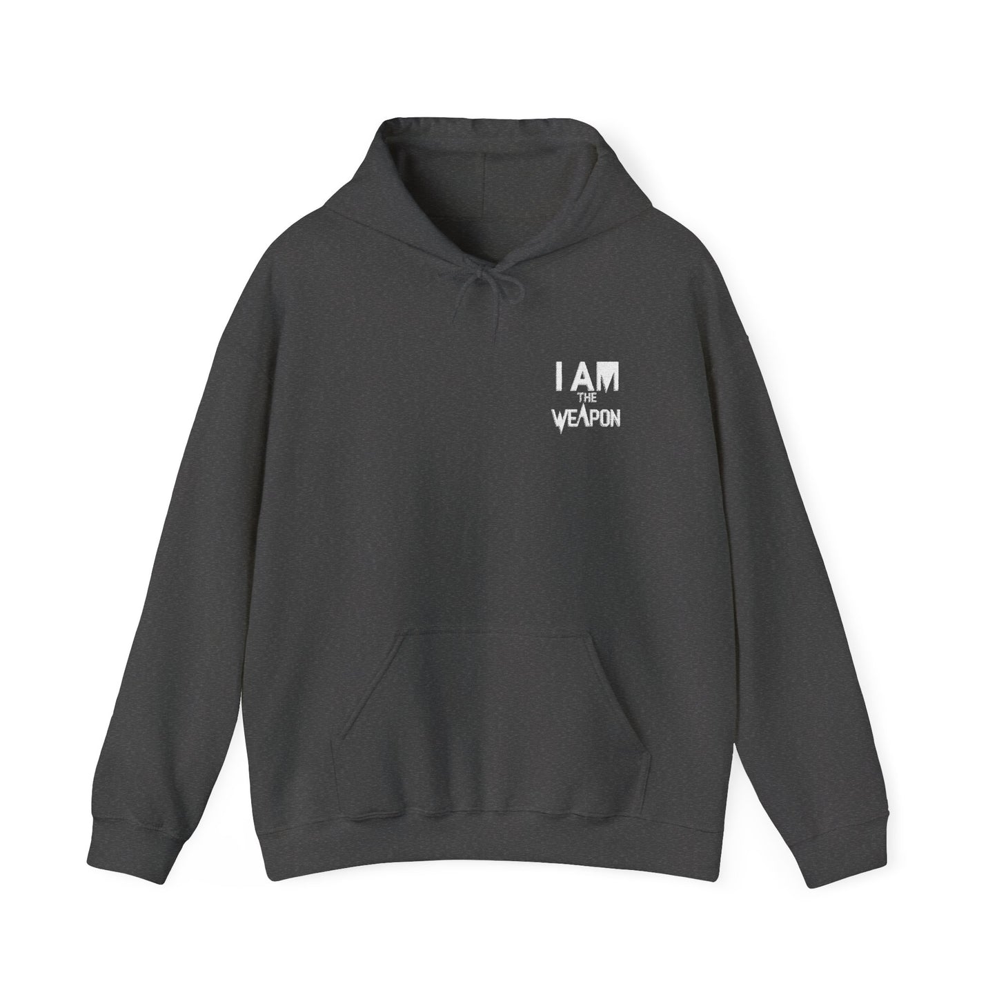 I Am The Weapon Unisex Heavy Blend Hooded Sweatshirt - Empowering Comfort for Every Occasion