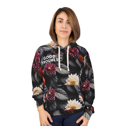 Good Trouble - Unisex Pullover Hoodie (AOP)