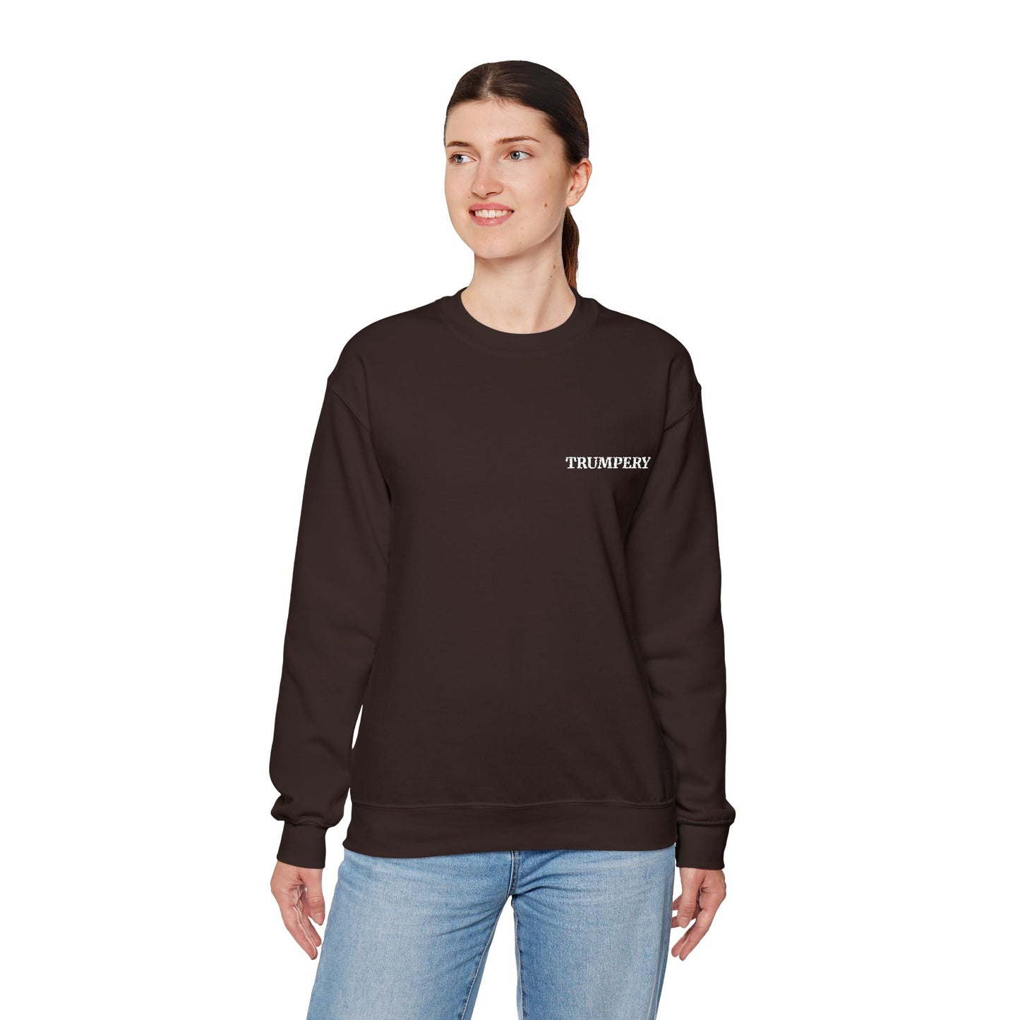 Trumpery Embroidered Unisex Crewneck Sweatshirt - Comfort Meets Activism