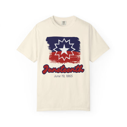 Happy Juneteenth Gift - Freedom Day Unisex Garment-Dyed T-shirt