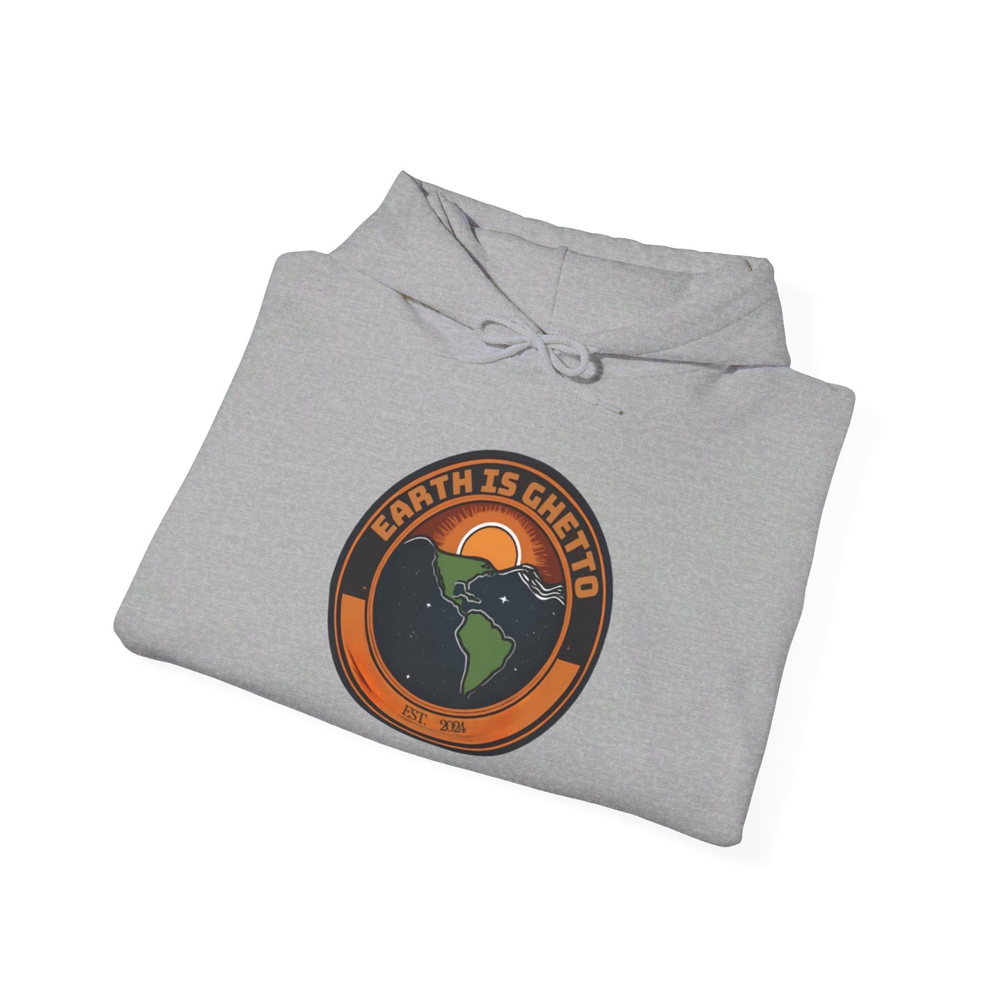 Earth is Ghetto - Unisex Heavy Blend™ Hooded Sweatshirt