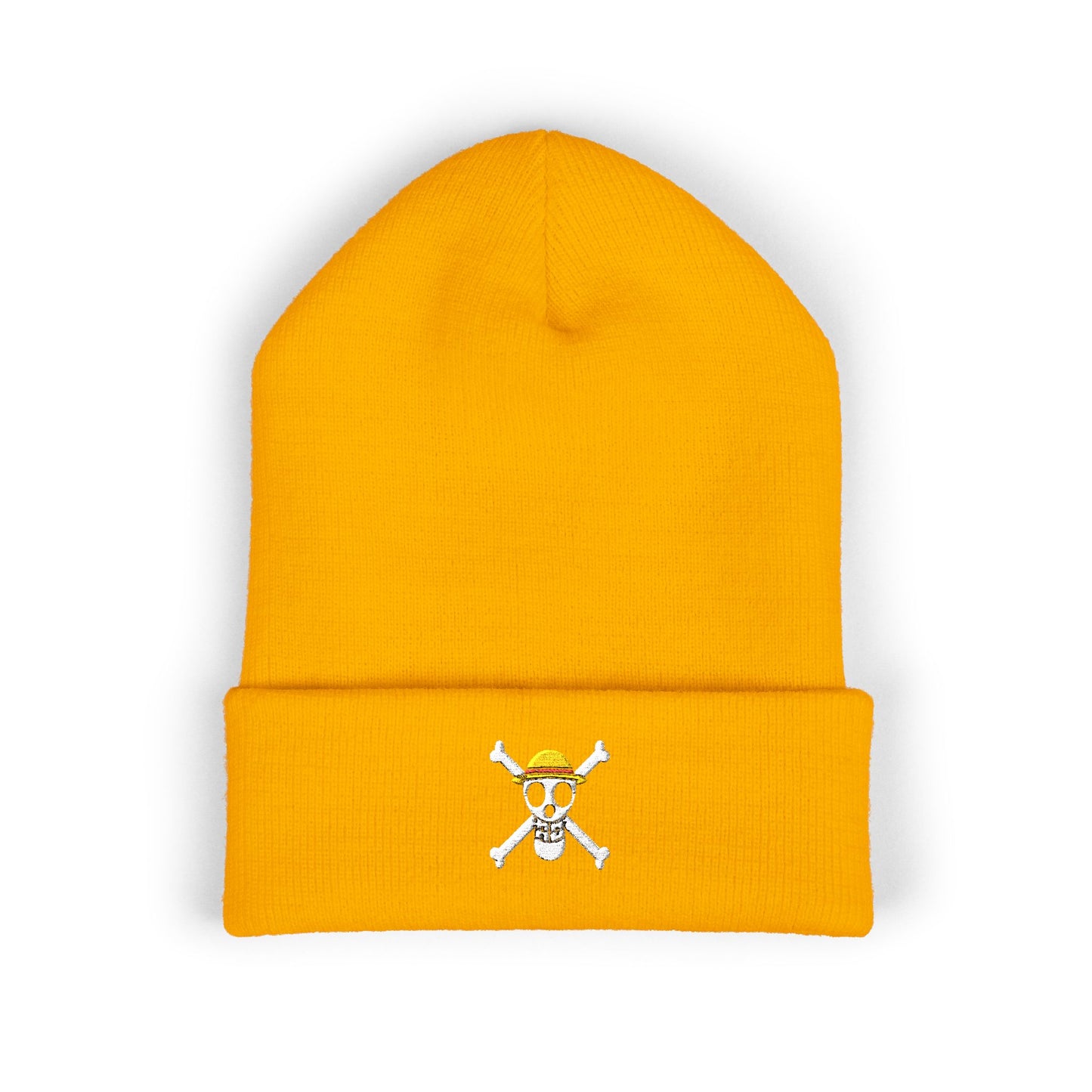 Straw Hat Pirates' Jolly Roger Embroidered Beanie Hat