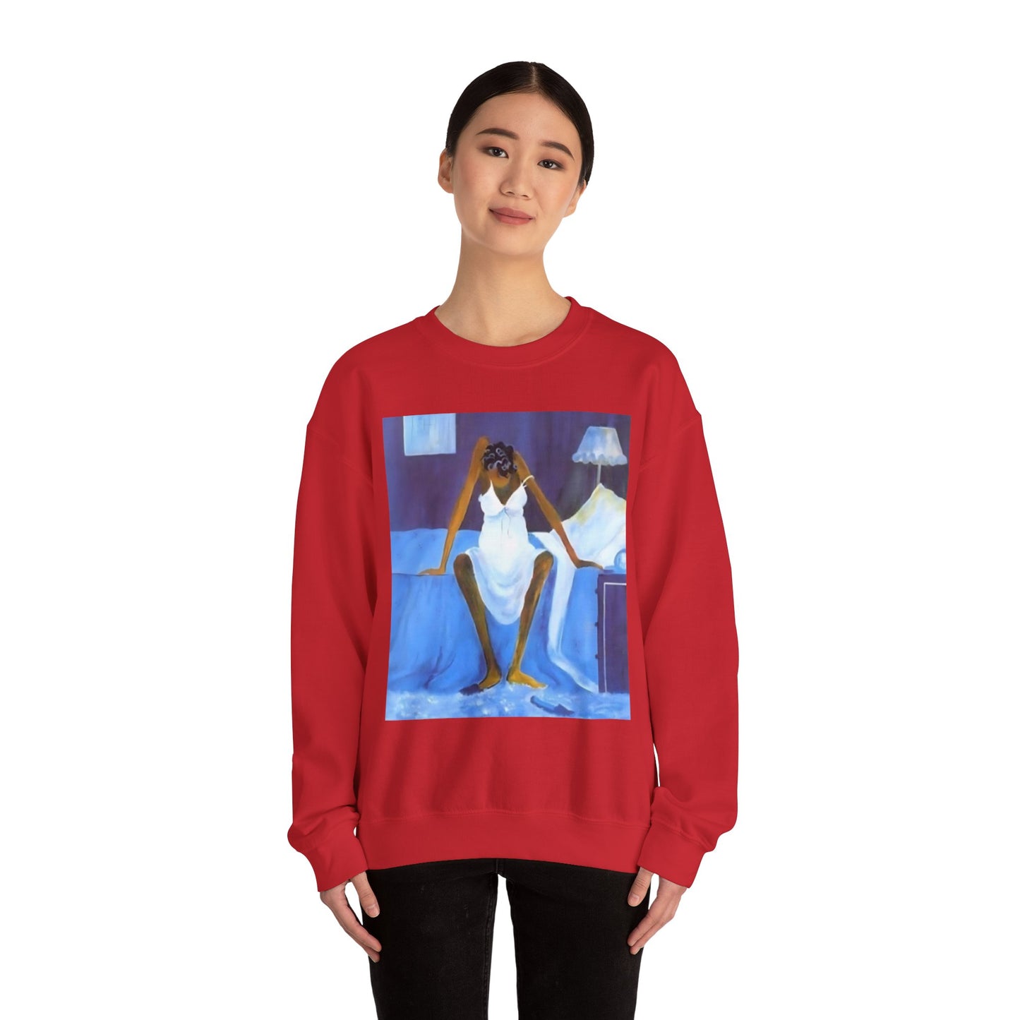 Tired - Unisex Heavy Blend™ Crewneck Sweatshirt