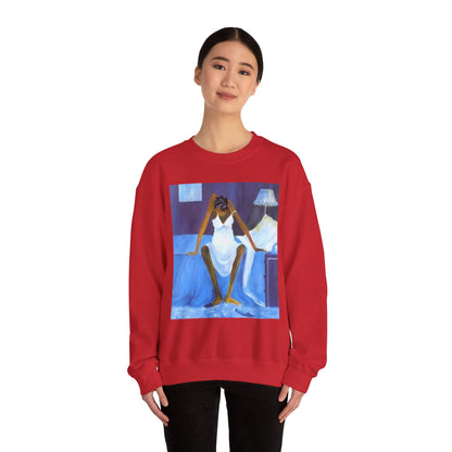 Tired - Unisex Heavy Blend™ Crewneck Sweatshirt