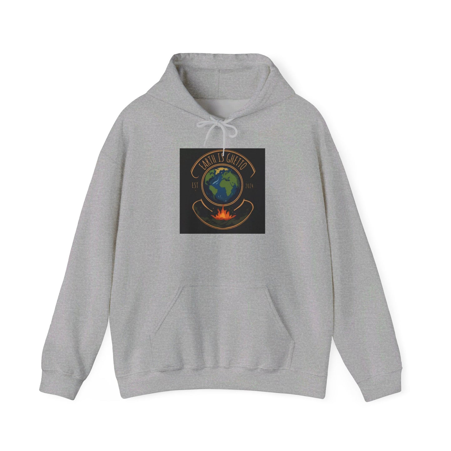 Earth is Ghetto - Unisex Heavy Blend™ Hooded Sweatshirt