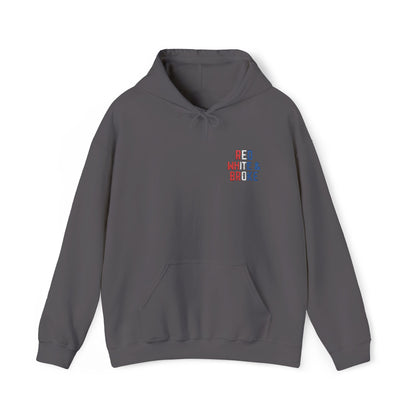 Red White and Broke Hoodie